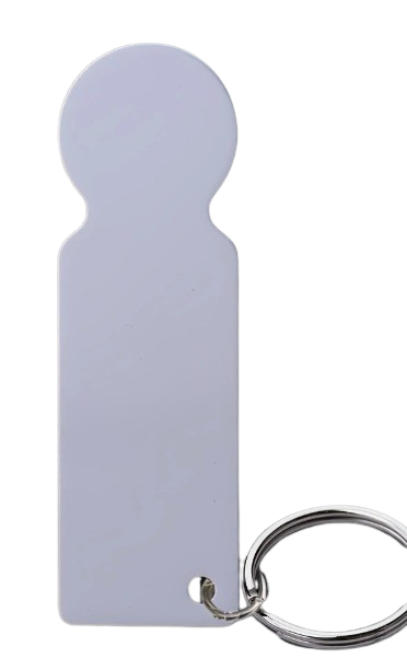 Trolley Coins Keyring