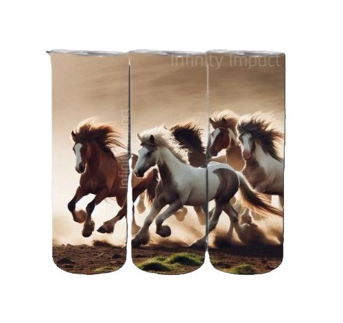 Wild Horses 20 Oz Tumbler